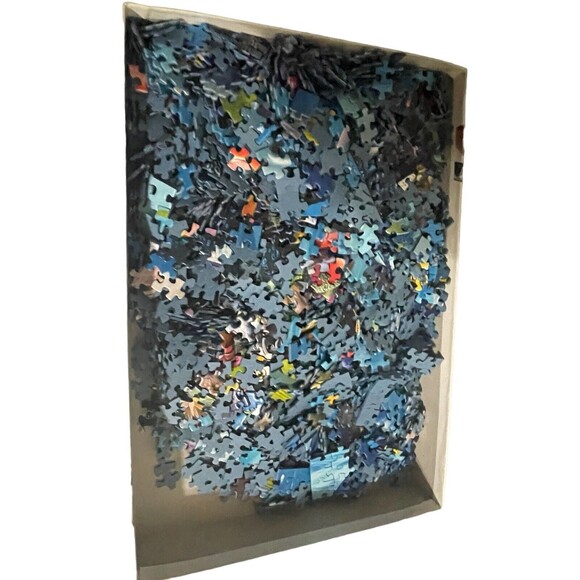 Ravensburger 2000 Piece Jigsaw Puzzle "Underwater" Colorful Fish Seascape - Picture 13 of 15